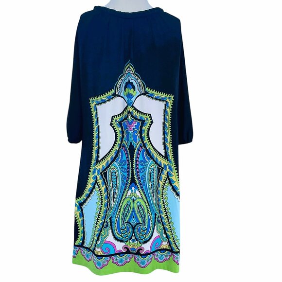 SOHO Apparel 3/4 Sleeve Pullover Dress - Picture 5 of 9